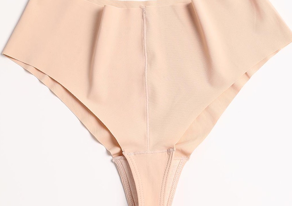 high stretch seamless camel toe thong OEM production