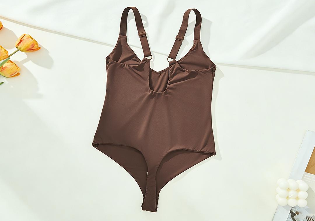 Wholesale Deep U Back Women’s Control Bodysuit